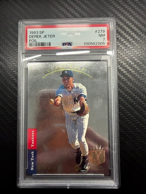 Upper Deck 1993 SP Derek Jeter #279 Foil PSA 7 New York Yankees