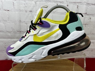 Nike Air Max 270 React Youth Size 7/Women's 8.5 Running Shoes Multicolor