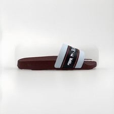 Bally Animals White Black And Red Rubber Sandals size US 11, EU 44 Made in Italy