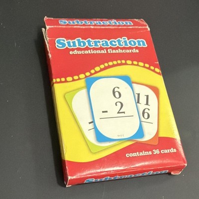 Disney Princess Subtraction & Addition Educational Flashcards Set Ages 4-11