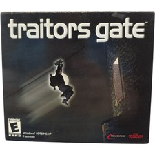 Traitors Gate PC Game 4 Disc Set with Manual Complete Tested & Working