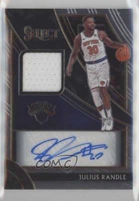 2019-20 Panini Select Memorabilia 116/199 Julius Randle #AM-JRD Auto 0c3
