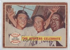 1962 Topps World Series New York Yankees Johnny Blanchard Bud Daley #237 me2