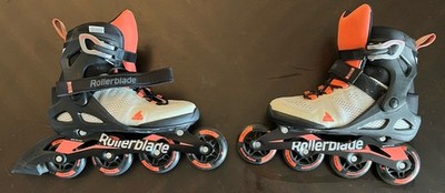Rollerblade Macroblade 80 Womens Glacier Grey/Coral 8 - No box