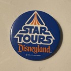 Disney Star Wars 1986 Disneyland Star Tours Button — photo 1