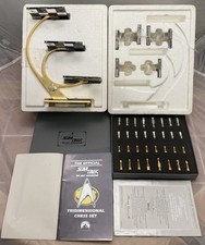 Star Trek Tridimensional TNG Chess Set Franklin Mint The Next Generation