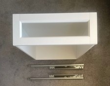 IKEA KOMPLEMENT Drawer with Framed Glass Front White 50x58 cm Fits PAX Wardrobe