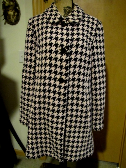 Kate Spade New York Tweed Coat Size Large! Rare!
