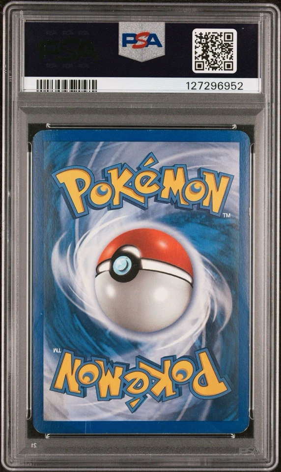 2007 POKEMON EX POWER KEEPERS GOLD STAR #100 FLAREON-HOLO PSA 1 - Image 2 of 3