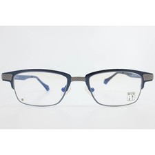 Menizzi M3061 Eyeglasses Navy Blue Rectangular Frames 47-17-135 Col.03 Designer