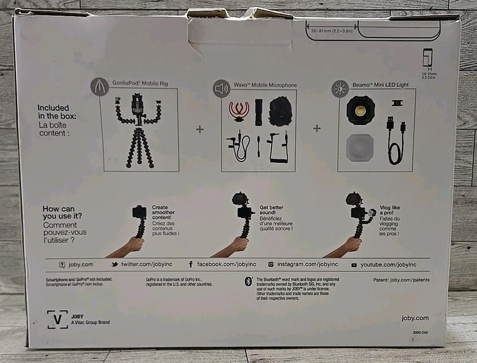 JOBY GorillaPod Mobile Vlogging Kit - Image 2 of 4