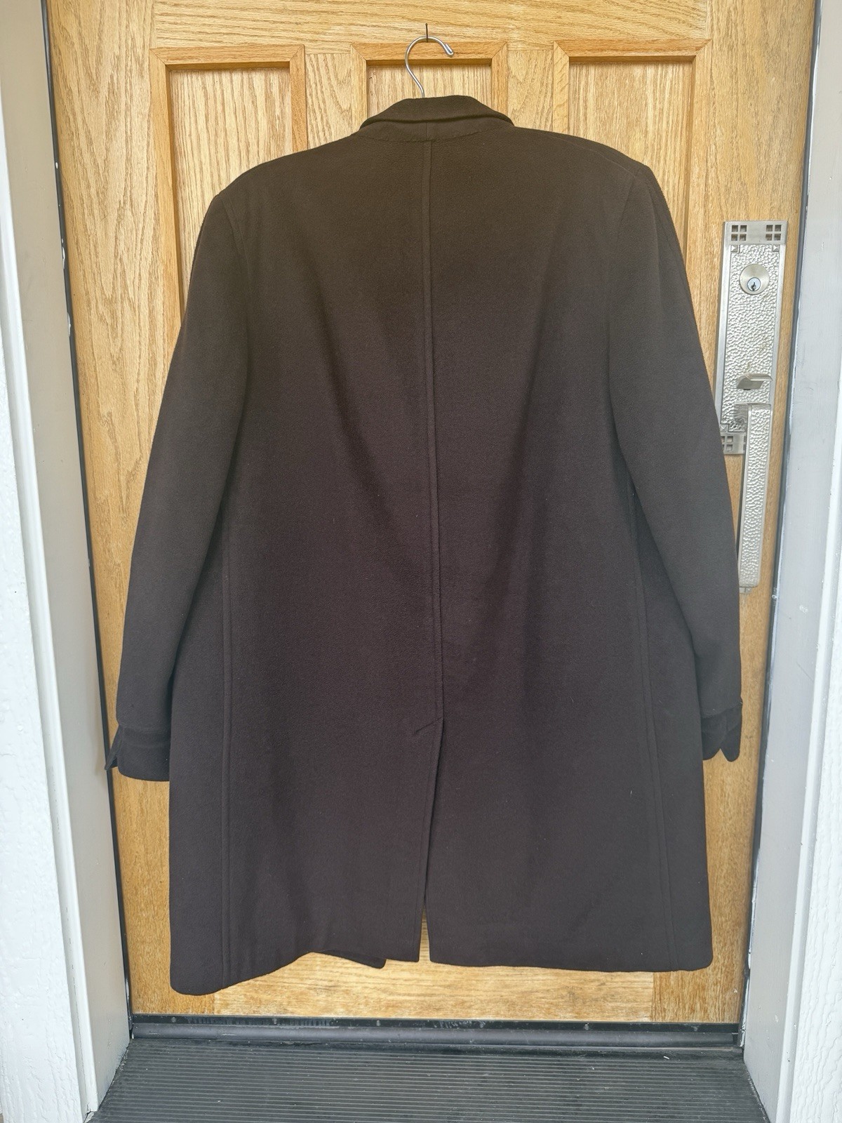 Dhalishan 100% Cashmere Brown Basic Coat Men's Re… - image 3