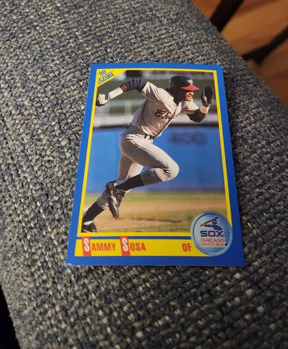 1990 Score Baseball Sammy Sosa RC #558 Chicago White Sox