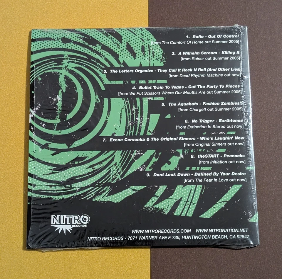 Pop Punk Emo Metal Record Label Promo Sampler CDs - Bayside Crowbar Spitalfield - Image 3 of 4