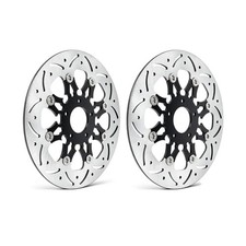 11.5" Front Floating Brake Rotors 2PCS Disc Compatible with Harley Davidson T...