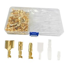 Bullet Connectors Kit, 3.9mm Male Female Bullet Wire Connectors, Brass 320PCS