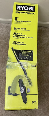 #ad Ryobi Expand It 8 in. Universal Straight Shaft Edger Attachment RYEDG New $59.99
