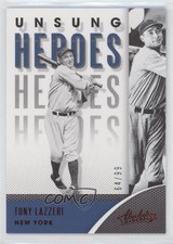 2021 Panini Absolute Unsung Heroes Red 64/99 Tony Lazzeri #UH-1 HOF 0l2