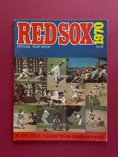 Free Shipping - 1970 Boston Red Sox Yearbook - Yastrzemski / Early Carlton Fisk