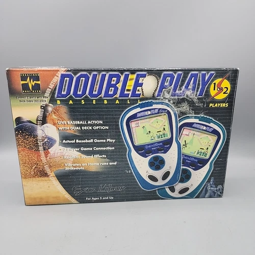 Double Play Electronic Baseball - 2 Player Game Connection - Excalibur Tested