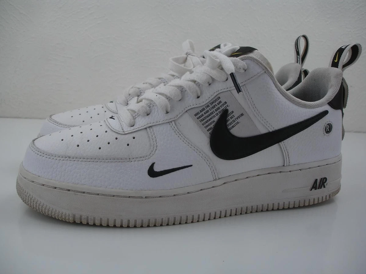Nike Air Force 1 Utility Low Black | eBay