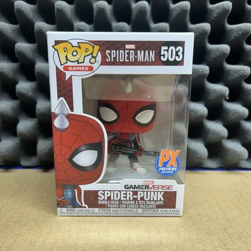 Funko Pop! Spider-Man Game #503 Spider-Punk PX Previews Exclusive