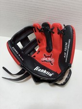 Franklin Soft Air tech Youth 8.5" soft PVC Glove red / black