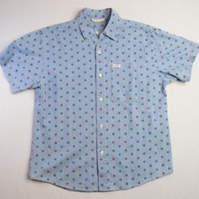 Vintage Guess Georges Marciano Button Down Shirt Mens Small Western Made USA 90s