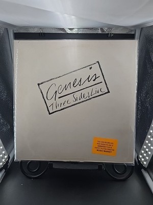 Genesis Three Sides Live OG 1982 CHARISMA Records UK Reissue VG+/VG