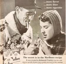 1959 Marlboro Cigarettes Advertisement Tobacco Smoking Better Makins DWII27