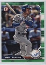 2019 Bowman Green 11/99 Cody Bellinger #2 6o3