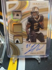 2024 PANINI IMMACULATE PLAYERS COLLECTION AUTO 1/5 JAMAAL WILLIAMS #IPCA-JWS NT2