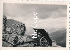 Foto Gebirgsj&auml;ger an Gebirgskanone Gesch&uuml;tz in Feuerstellung Alpin X268
