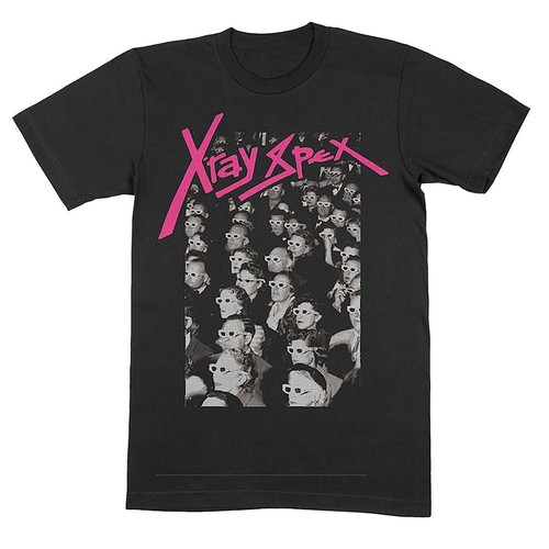 Offizielles Schwarzes X-Ray Spex Oh Bondage-T-Shirt Für Herren