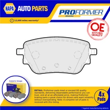 Brake Pads Set fits MERCEDES GLA200D H247 2.0D Rear 2020 on Proformer New