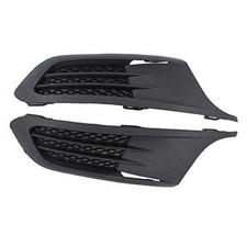 Set of 2 Left Driver and Right Passenger Side Front Bumper Grille Grill Fog
