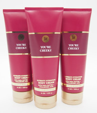  3 Bath  Body Works YOU'RE CHEEKY Ultimate Hydration Hyaluronic Body Cream 8oz