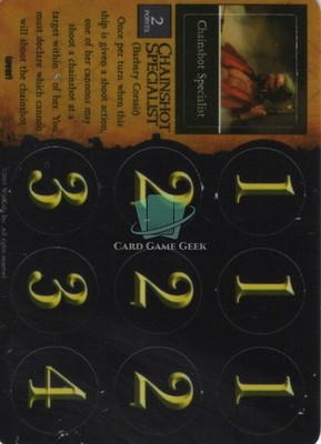 Chainshot Specialist - G121 - Barbary Coast - Pirates (WizKids)