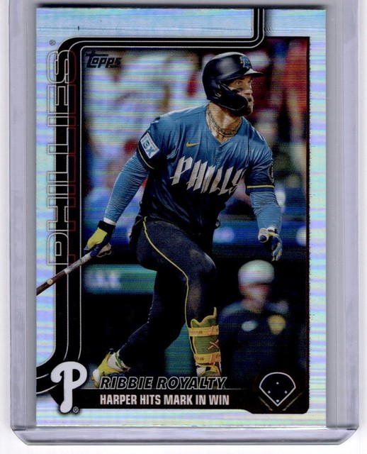 2022 Topps Update Rainbow Foil Bryce Harper Philadelphia Phillies #US184