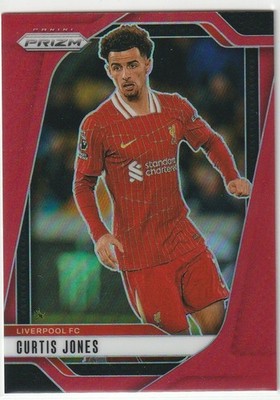 2024-25 PRIZM PREMIER LEAGUE CURTIS JONES /199 LIVERPOOL COLORMATCH NEU
