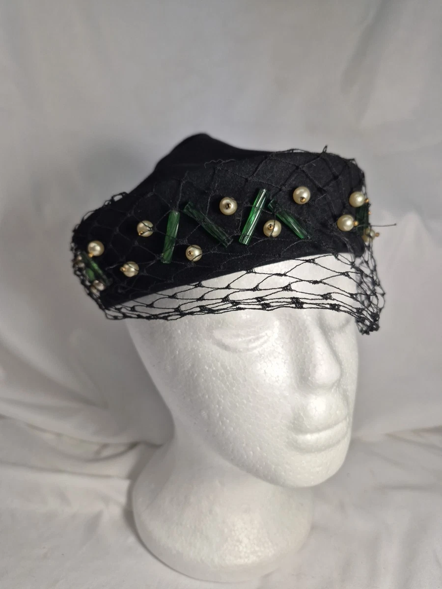 Fur Green Vintage Hats for Women for sale | eBay display picture 1