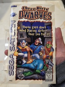 THREE DIRTY DWARVES  (SEGA SATURN)  NTSC version