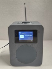 John Lewis Radio Arietta Portable AM/FM Radio Grey Digital Display Aux In