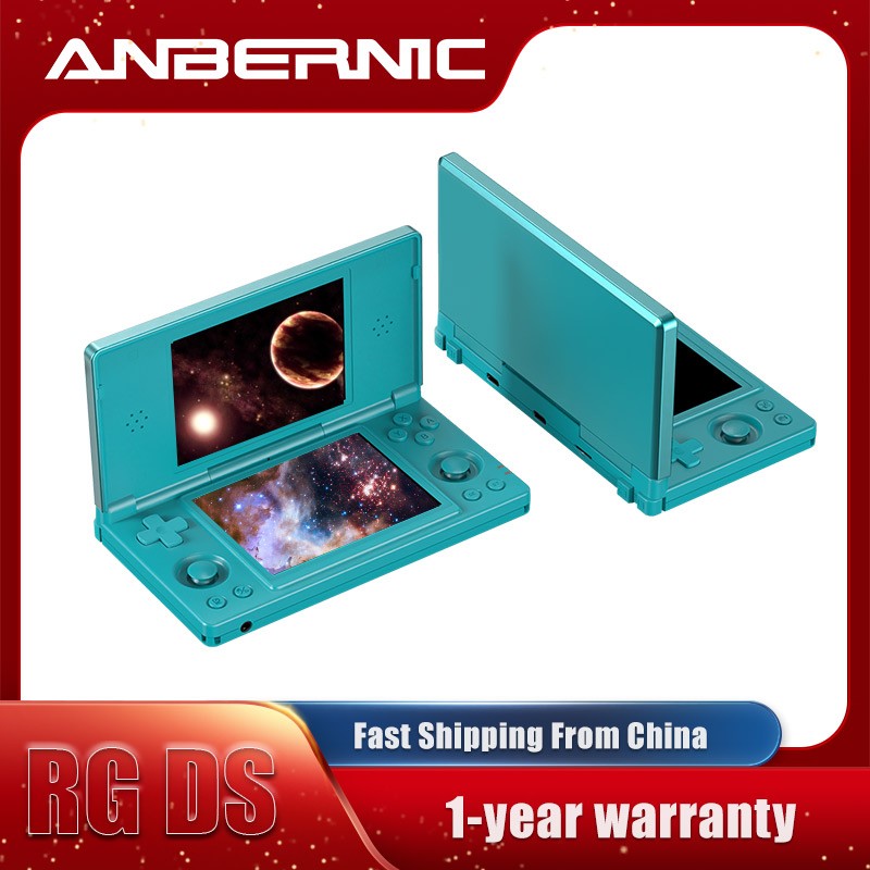 ANBERNIC RG DS Retro Video Game Console 4 Inch Android 14 Flip
