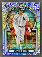 2023 Topps Bowman Chrome OSWALD PERAZA (3) Rookie Of The Year Mojo #13 Yankee
