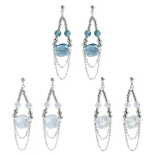 Versatile Lava Tassels Earrings Ornament Suitable for Parties and Daily Outfits