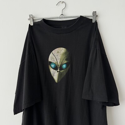 90s Vintage 1996 Babylon Zoo  Spaceman  Distressed Band T-Shirt Size XL