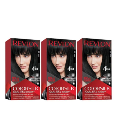 Colorsilk Beautiful Color, Permanent Hair Dye with Keratin, 100% Gray Coverage, 