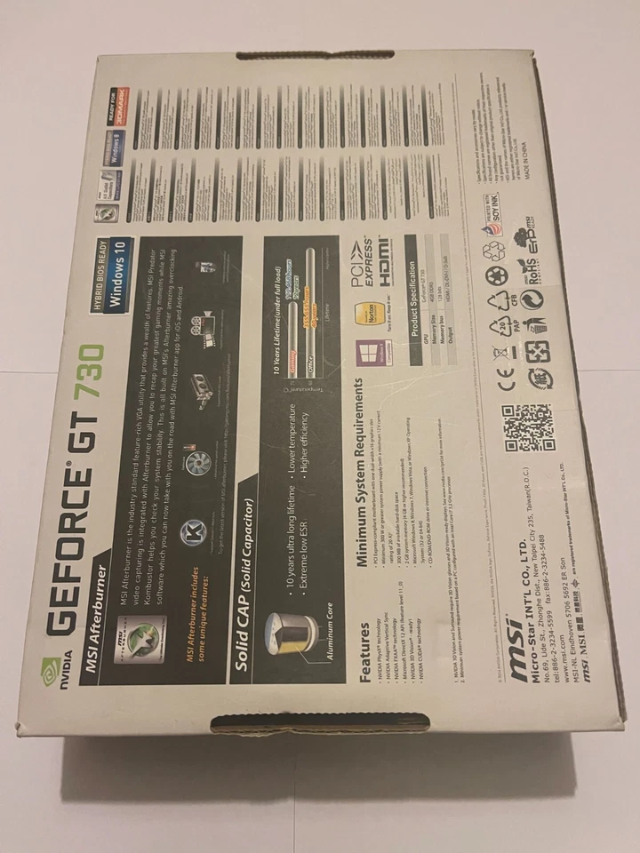 MSI GT 730 GEFORCE - Image 2 of 4