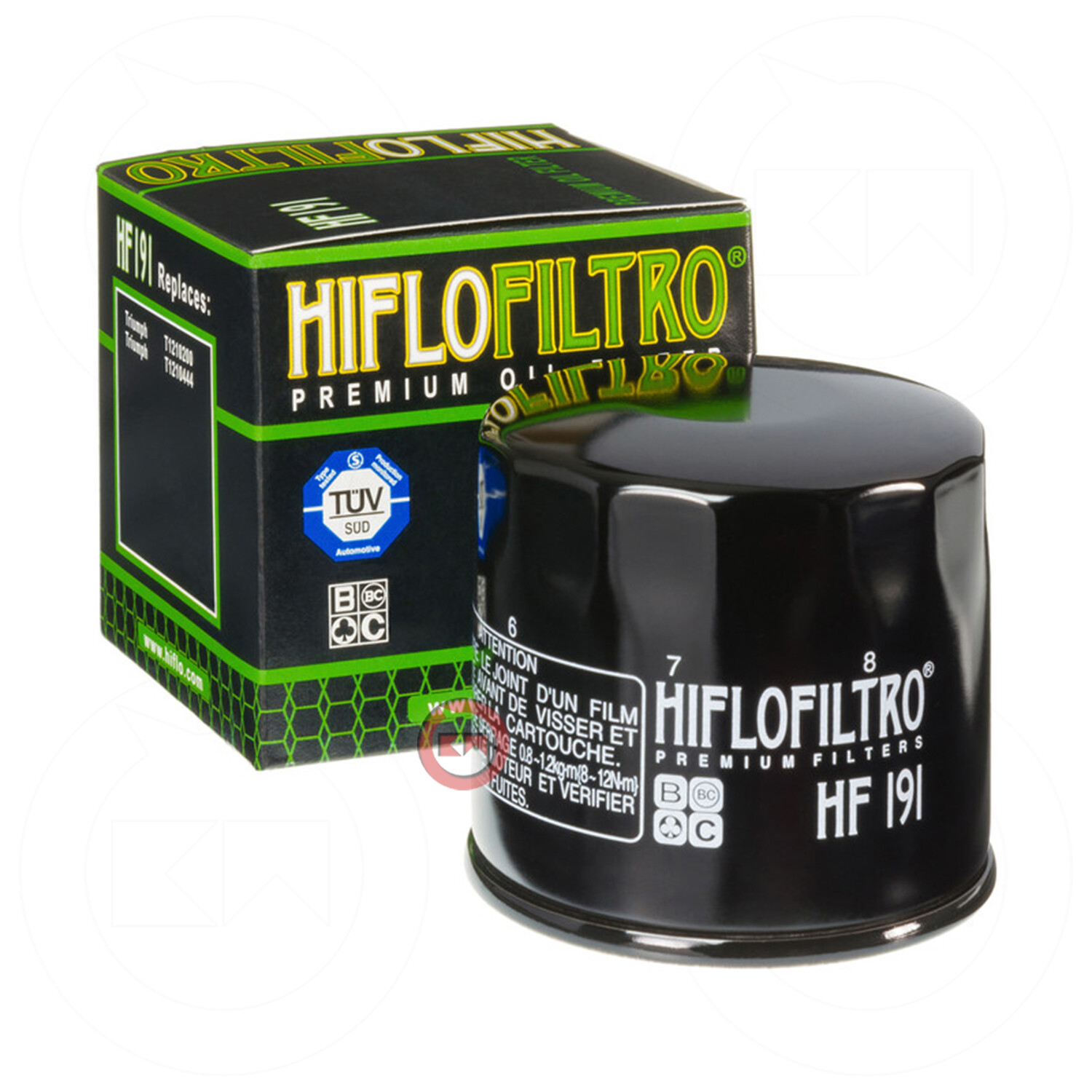 FILTRO OLIO TIPO ORIGINALE HIFLO HF191 TRIUMPH TT 600 2000 2005